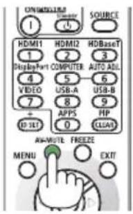 SHARP NP-P525WL - 3-1. Turning off the Image and Sound - 1