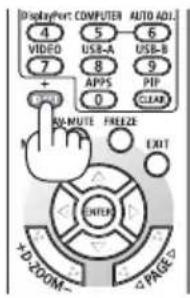SHARP NP-P525WL - Release the ID SET button. - 1