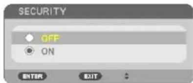 SHARP NP-P525WL - Select [OFF] and press the ENTER button. - 1
