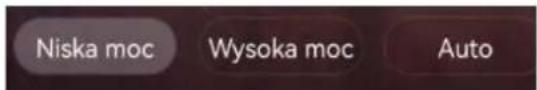 Niska moc Wysoka moc Auto
