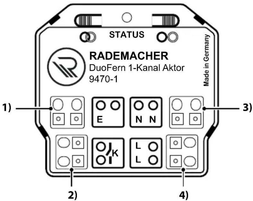 RADEMACHER DuoFern Universal Actuator 9470-1 - Included in delivery - 1
