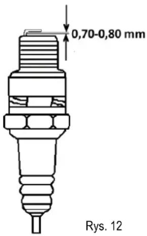 NAC TIP60-160R-RO - Aby wymienić świecę: - 1