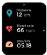 MOTOROLA Moto Watch 70 - Sterowanie muzyką - 1