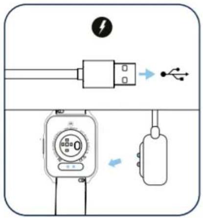 MOTOROLA Moto Watch 70 - Ładowanie - 1