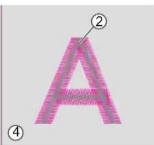② A ④