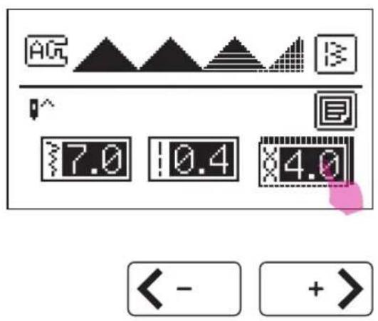 AG 7.0 10.4 4.0 <- +>