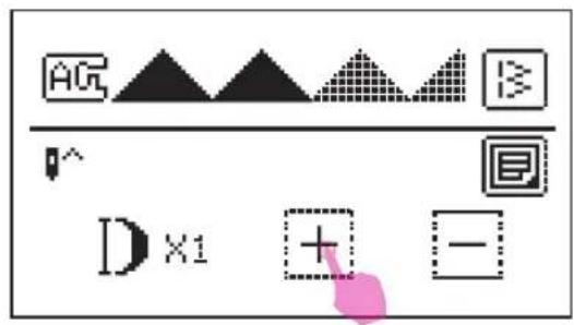 AG D X1 + -