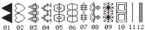 01 02 03 04 05 06 07 08 09 10 11 12