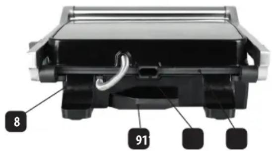 Eldom IDEAL IK1702 - • OPIS OGÓLNY - 2