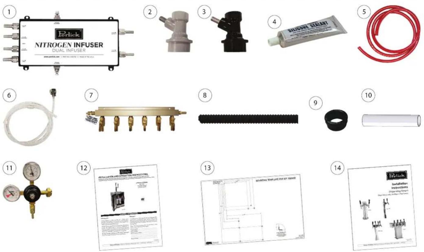 Perlick 1030850 - RS-NDK - PARTS LIST - 3