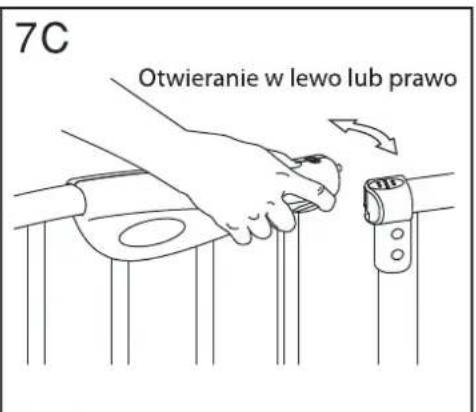7C Otwieranie w lewo lub prawo