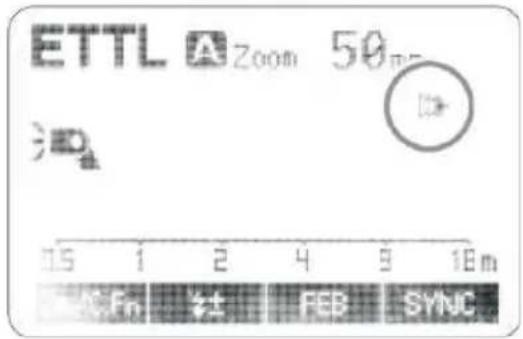 ETTL Zoom 50nm 15 1 2 4 9 18m Fn #FEB SYNC