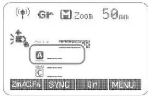 Quadralite Stroboss 60evo II - 2) Ustawienie grup dla lamp Slave - 1