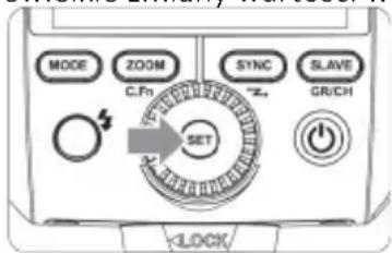 MODE ZOOM C.Fn SYNC *# SLAVE GR/CH SET LOCK