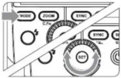 VODE ZOOM SYNC C.Fn SYNC SET
