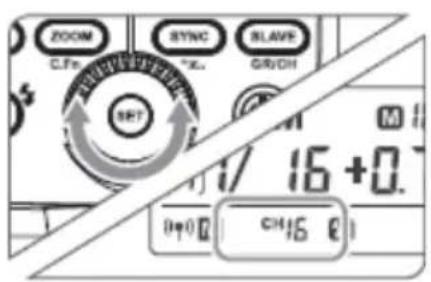 ZOOM SYNC SLAVE C.Fm "XL" GR/DH SET 16+0. (+) 0 CH/16 0