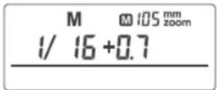 M 105 mm zoom 1/ 16 +0.7