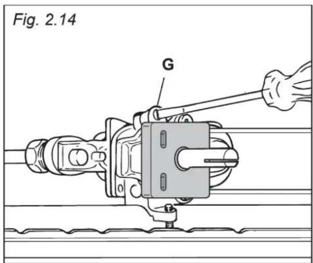 Elba Vintage VB 965 FG - ADJUSTMENT OF THE OVEN BURNER MINIMUM - 1