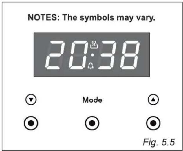 Elba Vintage VB 965 FG - CLOCK and TIMER with "TOUCH CONTROL" KEYS - 1