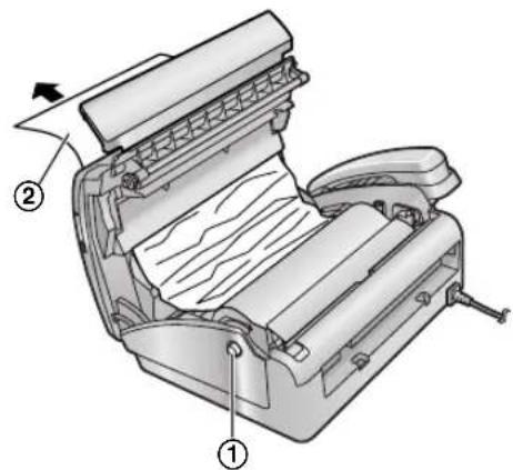 PANASONIC KX-FT936PD - Dokument zablokowany przy wysyłaniu - 1