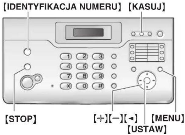PANASONIC KX-FT936PD - Usuwanie informacji o abonentach wywołujących - 1