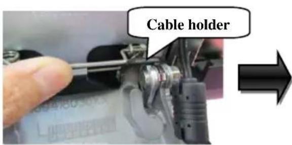 Posiflex RT-6015Q-G2 - Installing Power Adapter and Cables for RT-6xxx-G2 - 6