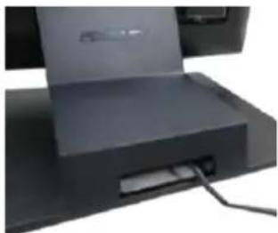 Posiflex RT-6015Q-G2 - Installing Power Adapter and Cables for RT-6xxx-G2 - 11