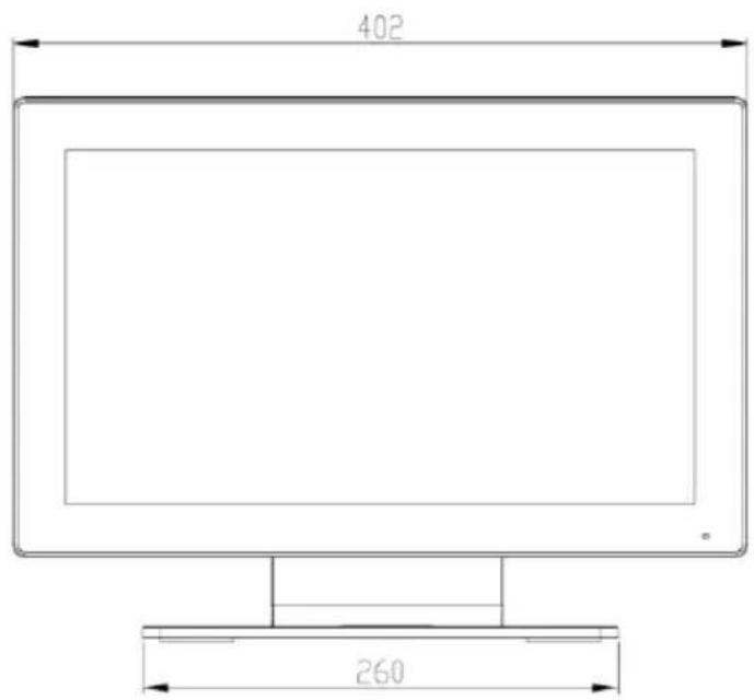 Posiflex RT-6015Q-G2 - Outline Dimension - 3