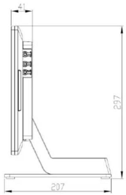 Posiflex RT-6015Q-G2 - Outline Dimension - 4