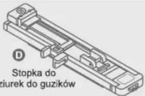 D Stopka do zurek do guzików