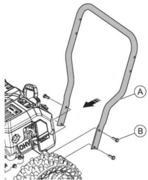Handy Prime RO61R210E - Montaż uchwytu odśnieżarki - 1