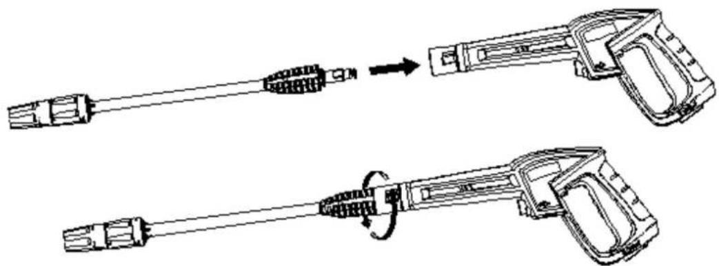 Faworyt SM2400 - Podłączenie lancy - 1