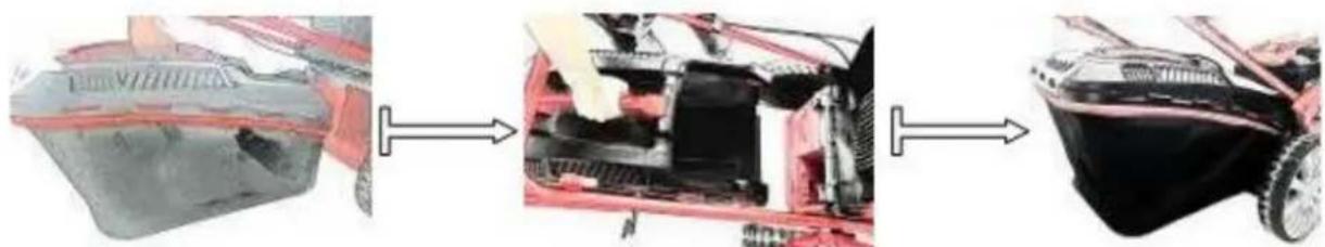Lider SH18N300BS - Kosz na trawę - 1