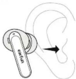 EarFun Air 2 - Jak założyć słuchawki - 4