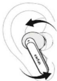EarFun Air 2 - Jak założyć słuchawki - 6