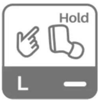 Hold L -