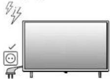 BLAUPUNKT 24WGC5500S - Instrukcje bezpieczeństwa - 6