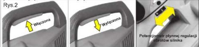 NAC BK501 - Włączanie / wyłączanie i kontrola predkości - 1