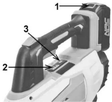 NAC BB18-B40-S - Montaż akumulatora - 1