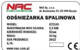 NAC ST2100 - elementów. - 1