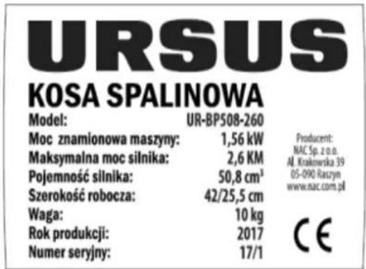 NAC UR-BP508-260LS - OPIS STRON GRAFICZNYCH I PIKTOGRAMÓW - 2