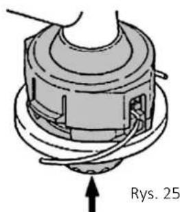 NAC UR-BP508-260LS - Wysuwanie żyłki - 1