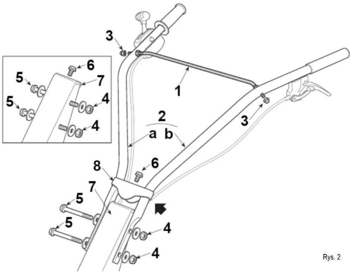 NAC TIP36-144R-RO - Montaż kierownicy - 1