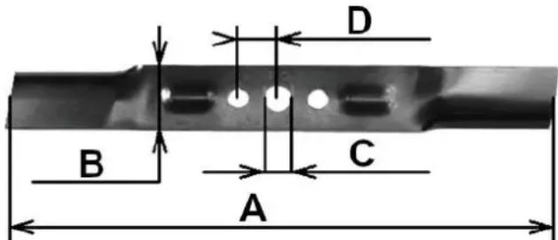 NAC LB40-45-B60-NG - Demontaż noża - 2