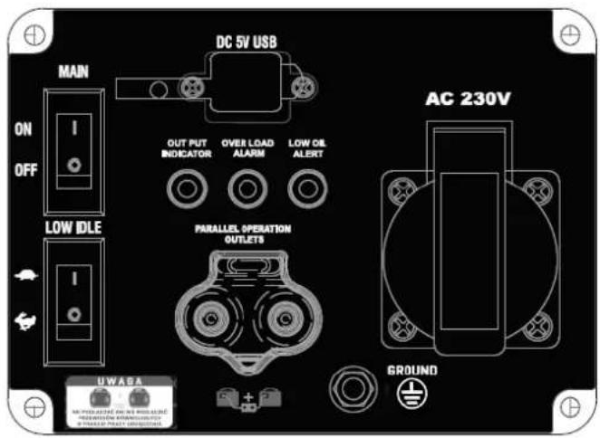 NAC GIG-11-SE - Podłączanie obciążeń elektrycznych - 1
