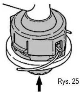 NAC TC-BC520-15-V - Wysuwanie żyłki - 1