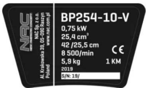 NAC BP427-17-V - 4
