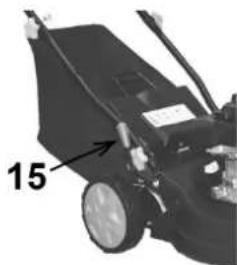 NAC LS1102-L - Ustawienie wysokości koszenia - 2