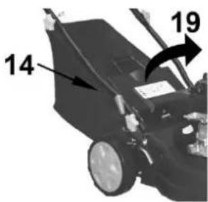 NAC LS1102-L - Montaż kosza na trawę - 1
