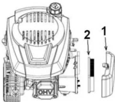 NAC LS1102-L - Wymiana filtra powietrza - 1